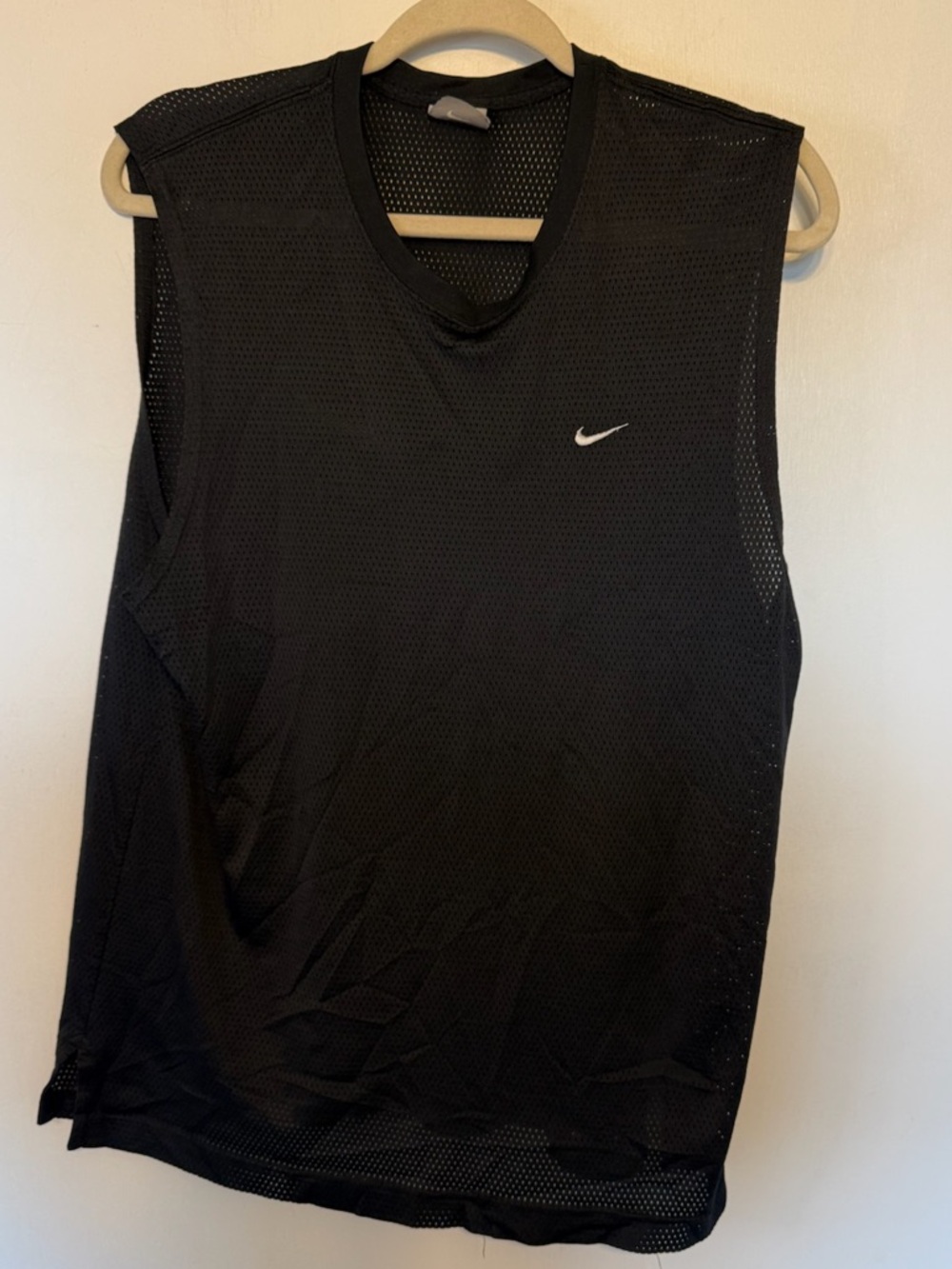 Men’s Black Nike Mesh Tank